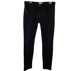 Men 26 Black Skinny Grunge Rocker Punk Metal Emo Streetwear Style Slim Fit Jeans